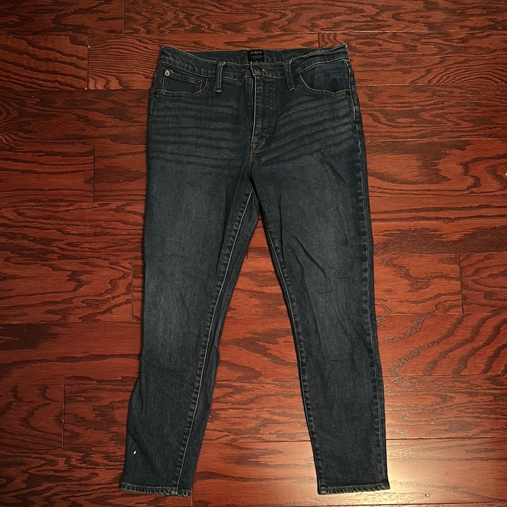J. Crew Blue Skinny Jeans with Stretch